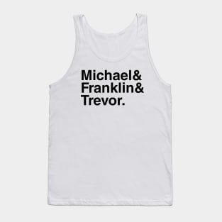 GTAV Michael & Franklin & Trevor. Tank Top